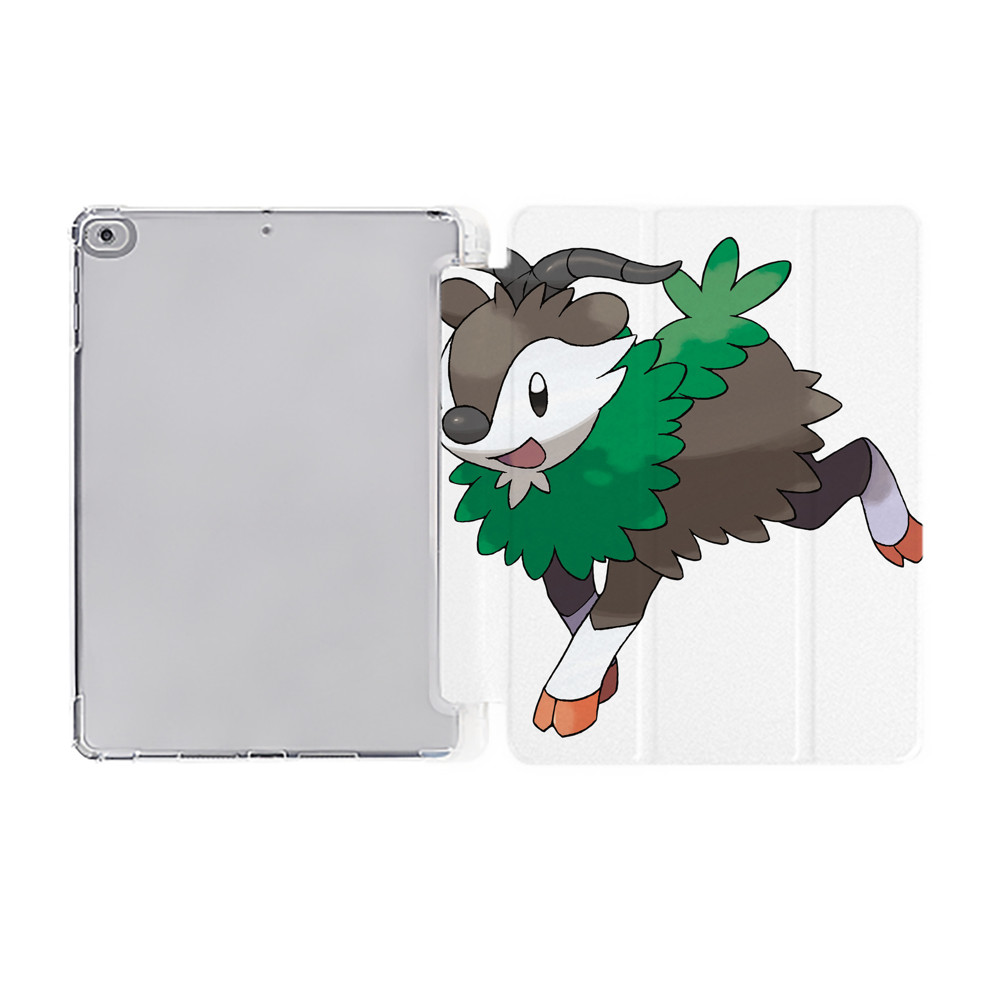 （画像用） ポケットモンスター Pokémon IPad ケース ペン収納付き 三つ折りスタンド PUレザー×シリコン 対応機種9.5/10.5/10.9インチ